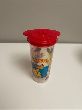 Disney  Tumbler with Bright Red Lid